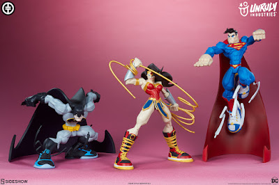 Tracy Tubera x DC Comics Sneakerhead Vinyl Figure Collection by Unruly Industries – Batman, Superman & Wonder Woman