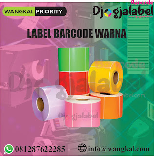 Label Barcode Warna