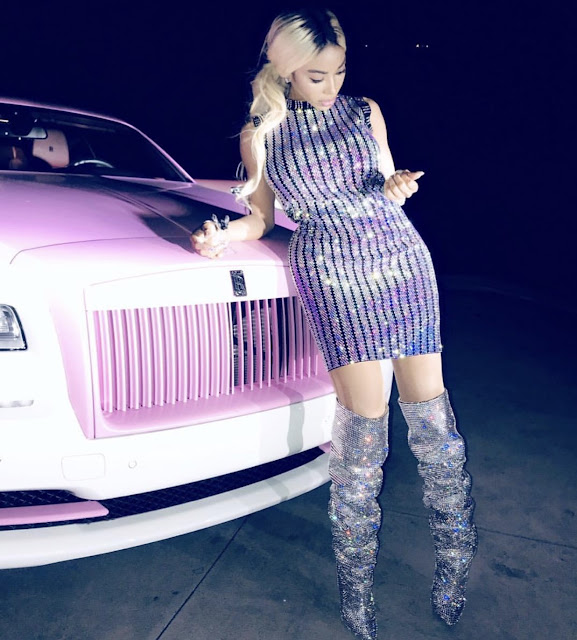 Dencia vs Keyshia Koir: Who rocked this $3,980 Gucci embroidered dressed better 