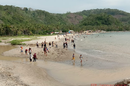 Wisata Pantai Minang Rua, Ramai Pengujung