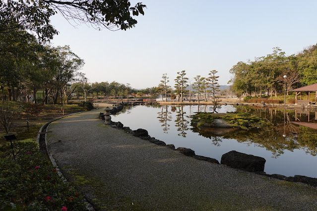 鳥取県東伯郡湯梨浜町藤津 東郷湖羽合 臨海公園 あやめ池公園