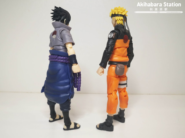 Review de los S.H.Figuarts Naruto Uzumaki & Sasuke Uchiha - Tamashii Nations