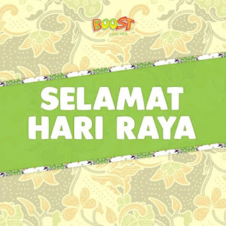 Wishing a Selamat Hari Raya Aidilfitri 2018 @ Boost Juice Bars Malaysia