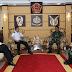 Panglima TNI Terima Kunjungan Kehormatan  Kasal Singapura