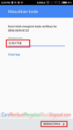 Cara Buat Email Baru Lewat HP ANDROID [Aktifkan Google 