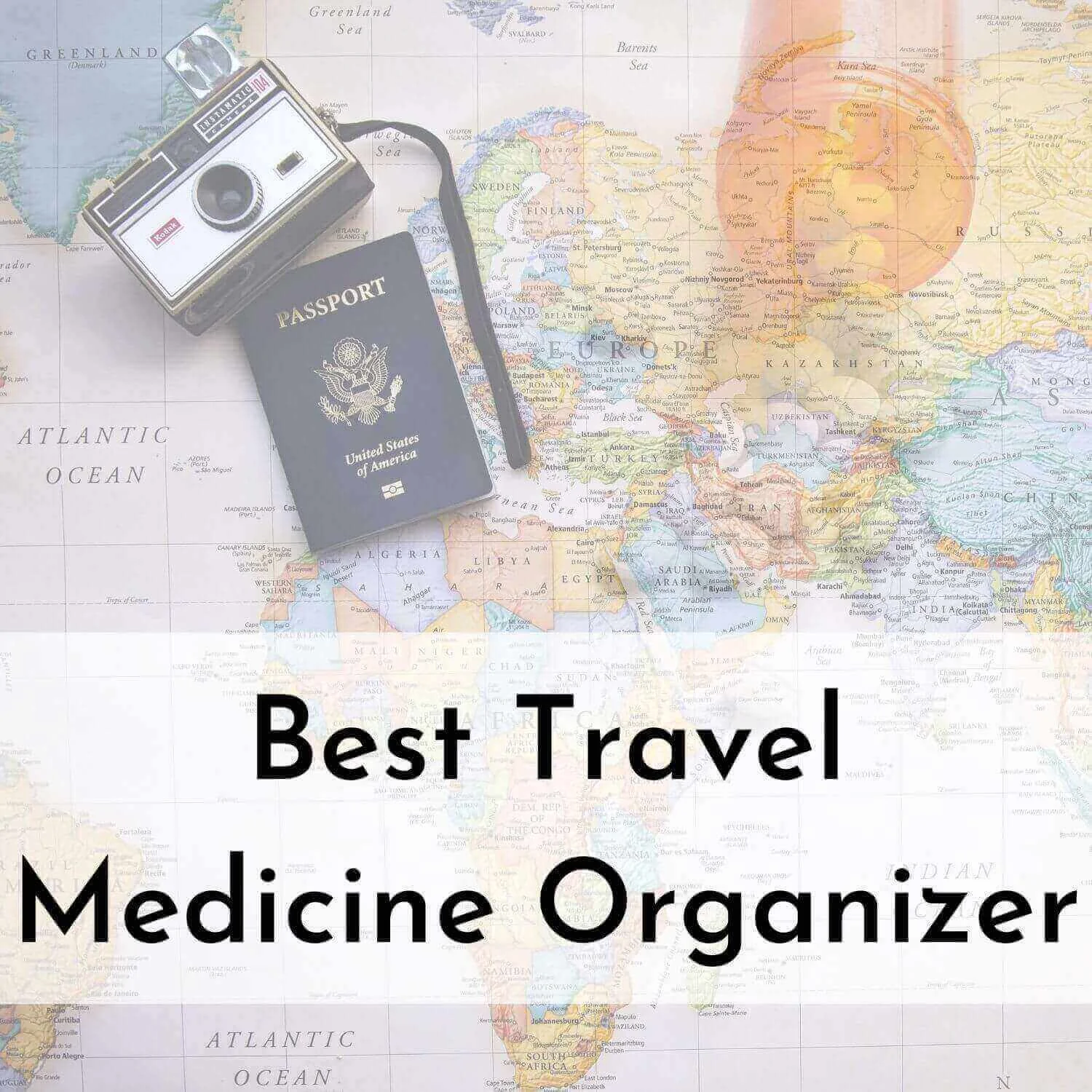 Best travel medicine organizer and vision-friendly for elderly and colorblind people