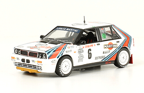 collezione rally monte carlo Lancia Delta HF 4WD 1987 Miki Biasion - Tiziano Siviero
