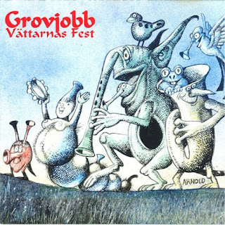 Grovjobb “Vattarnas Fest” 1999 Sweden Psych,Prog Folk Rock,Raga Rock