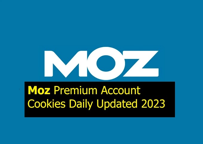 Moz SEO Tool Premium Accounts Cookies Daily Updated