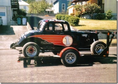 24 Dirt Track Race Car in the Rainier Days in the Park Parade on July 13, 1996