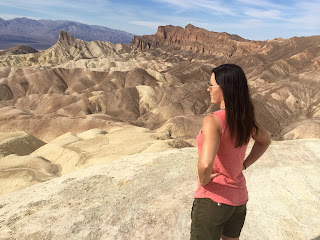 Nicole Rovig overlooking Valley of Fire