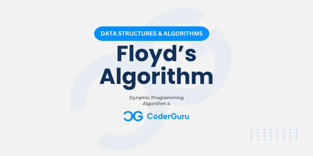 Floyd's - Warshall Algorithm