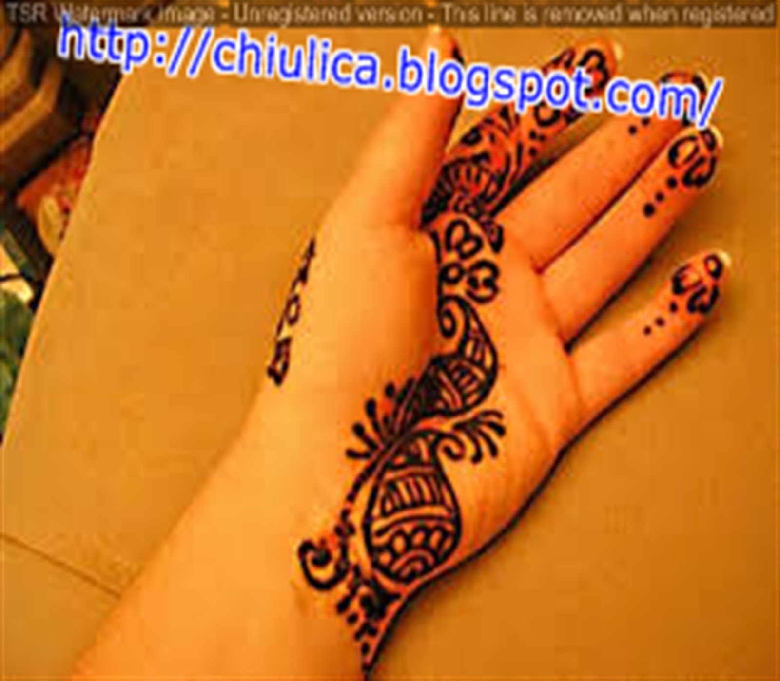 Desain Henna Simple Untuk Pemula Makedescom