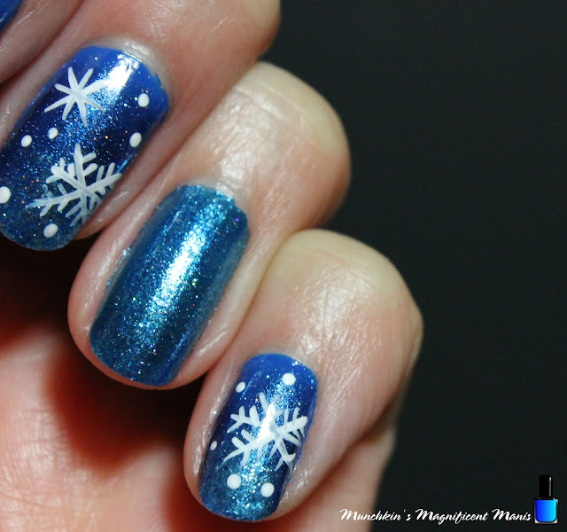 Snowflake Nail Design