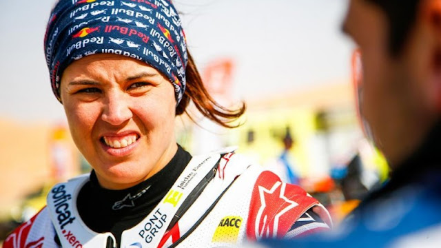 Dakar 2020: Laia Sanz habló de peligro y mostró preocupación