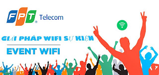 Lắp đặt wifi sự kiện FPT