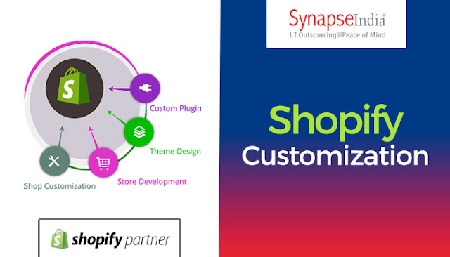 Shopify customization services by SynapseIndia