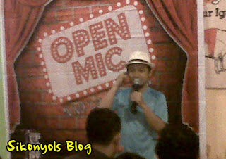 Open Mic Stand Up Comedy, Sikonyols Blog