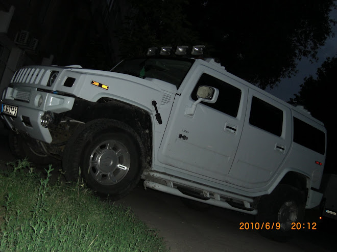 Hummer H2 White. Hummer H2 -White Braila 2010