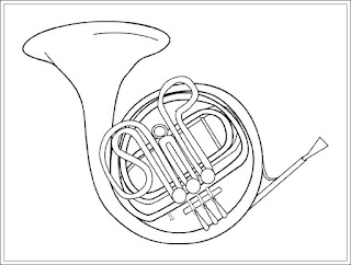 Ausmalbilder Instrumente Kostenlos