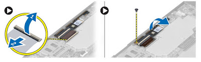 Removing the front camera Dell Latitude 10 – ST2e