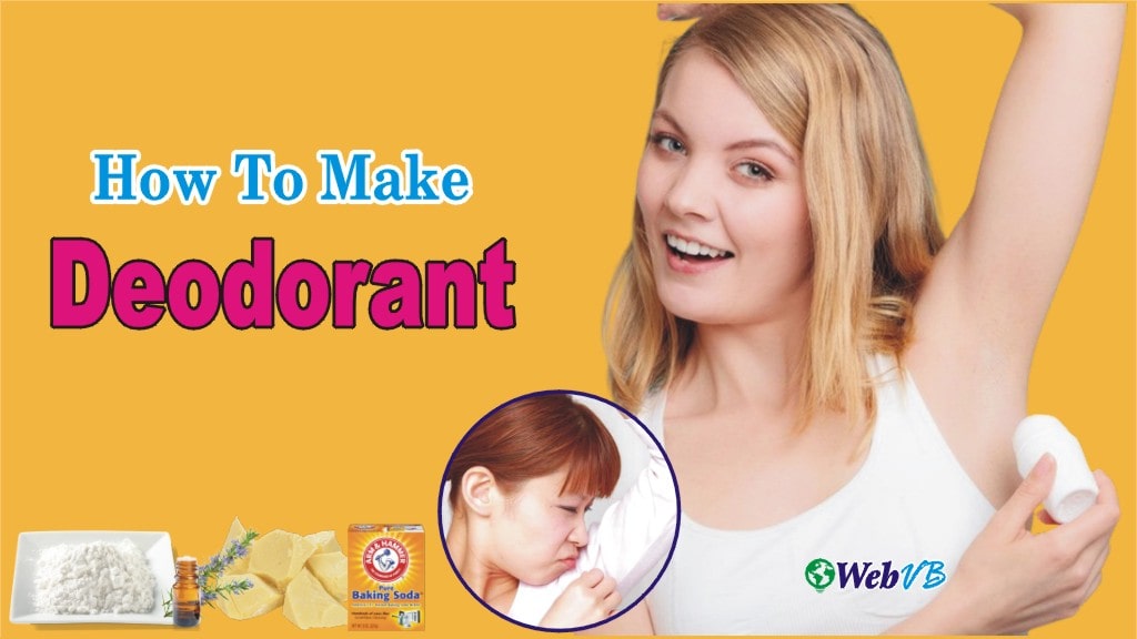 How To Make Natural Deodorant | Homemade Deodorant Recipe