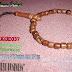 Muslim Prayer Beads Wood Tasbih Muslim Kayu GALIH DEWADARU Ukuran 33 Biji Diameter 7 mm