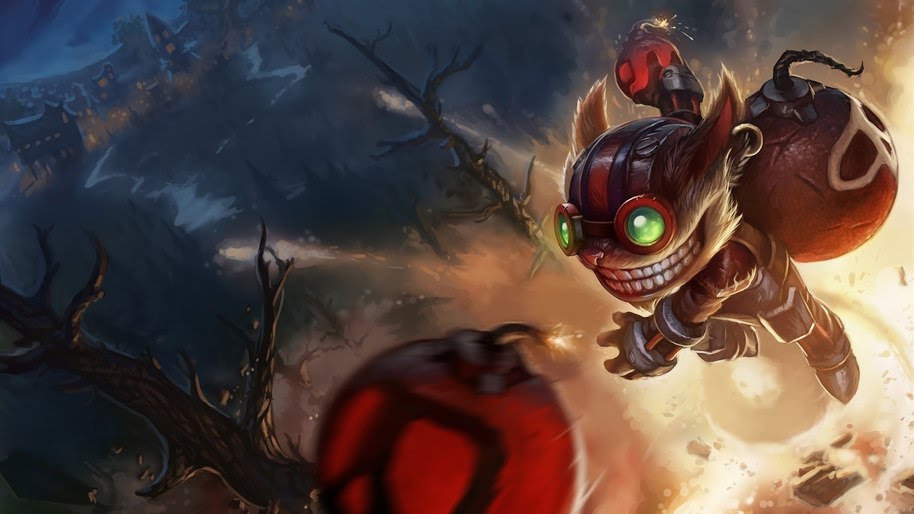 Ziggs, LoL, Splash Art, 4K, #645 Wallpaper