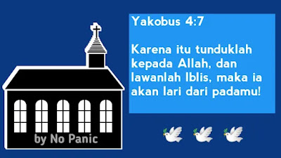 Tunduklah kepada Allah dan lawan iblis
