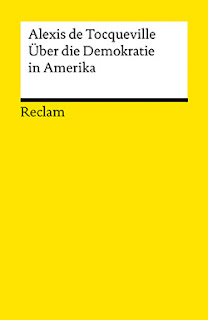 Cover "Alexis des Tocqueville, Über die Demokratie in Amerika"