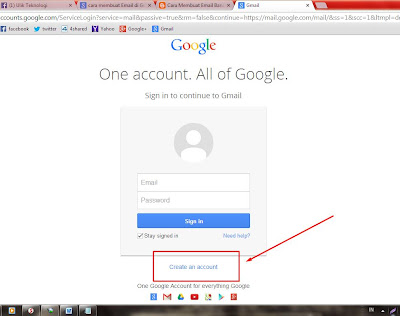 Cara Cepat Membuat Email Gmail di Google 