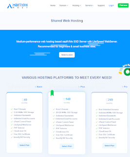 Webhosting service