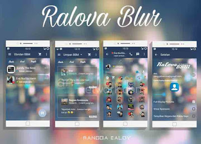 BBM Ralova Blur V2.9.0.51 Apk