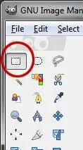 The Rectangle Select Tool.