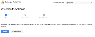 Daftar akun GMail AdSense baru
