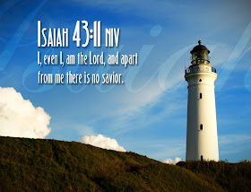 Isaiah 43:11 Desktop Background