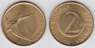 Slovenia 2 Tolarja (1992-2006) UNC @ 50