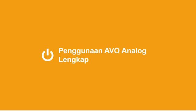 Penggunaan AVO meter Analog