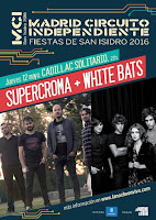 Supercroma y White Bats en Cadillac Solitario