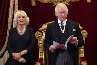 King Charles III and his Counselors of State