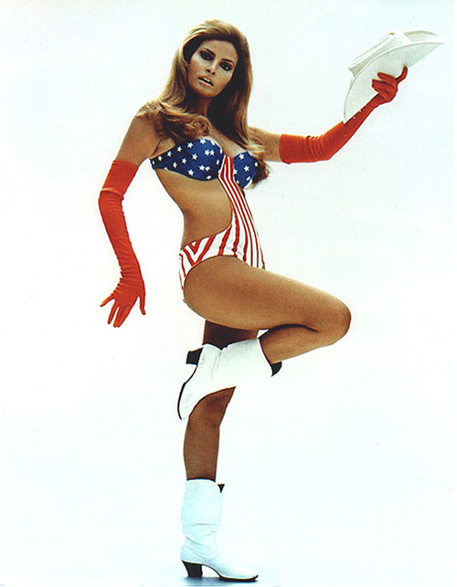 Raquel Welch in Myra Breckinridge I was able to see for the first time 