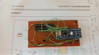 My build of Thuta Kyaw's Fuse Reset.