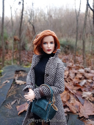 Mattel Barbie doll Dana Scully X Files autumn