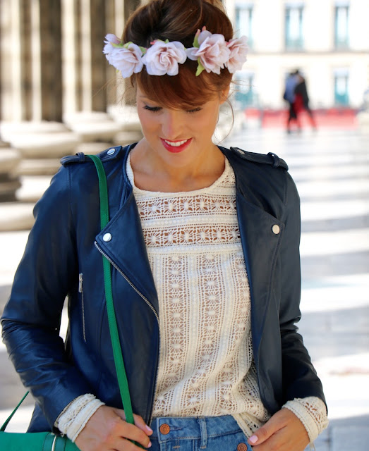 couronne fleurs