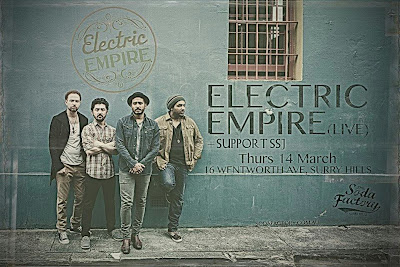 Electric Empire + SSJ @ Soda Factory