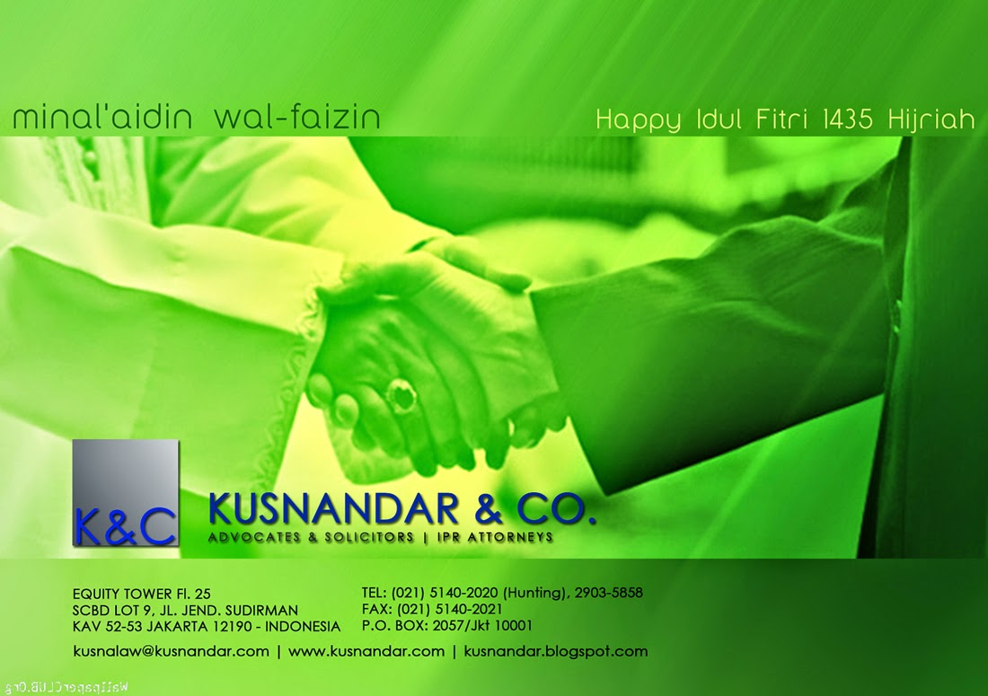 Law Firm Indonesia Kusnandar & Co.: July 2014