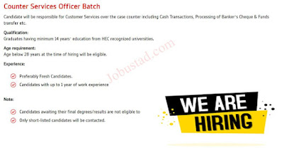 Bank Alfalah Jobs in Islamabad November 2023