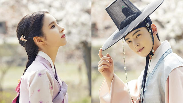 Terang Bercahaya Di Foto Teaser Drama Mendatang Shin Se Kyung dan Cha Eun Woo