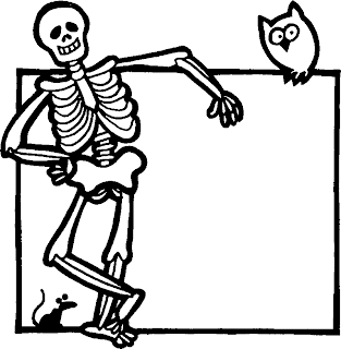 Halloween Skeleton Cards