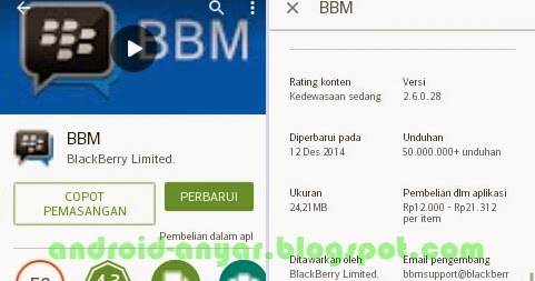 Download BBM 2.6.0.28 .APK Final